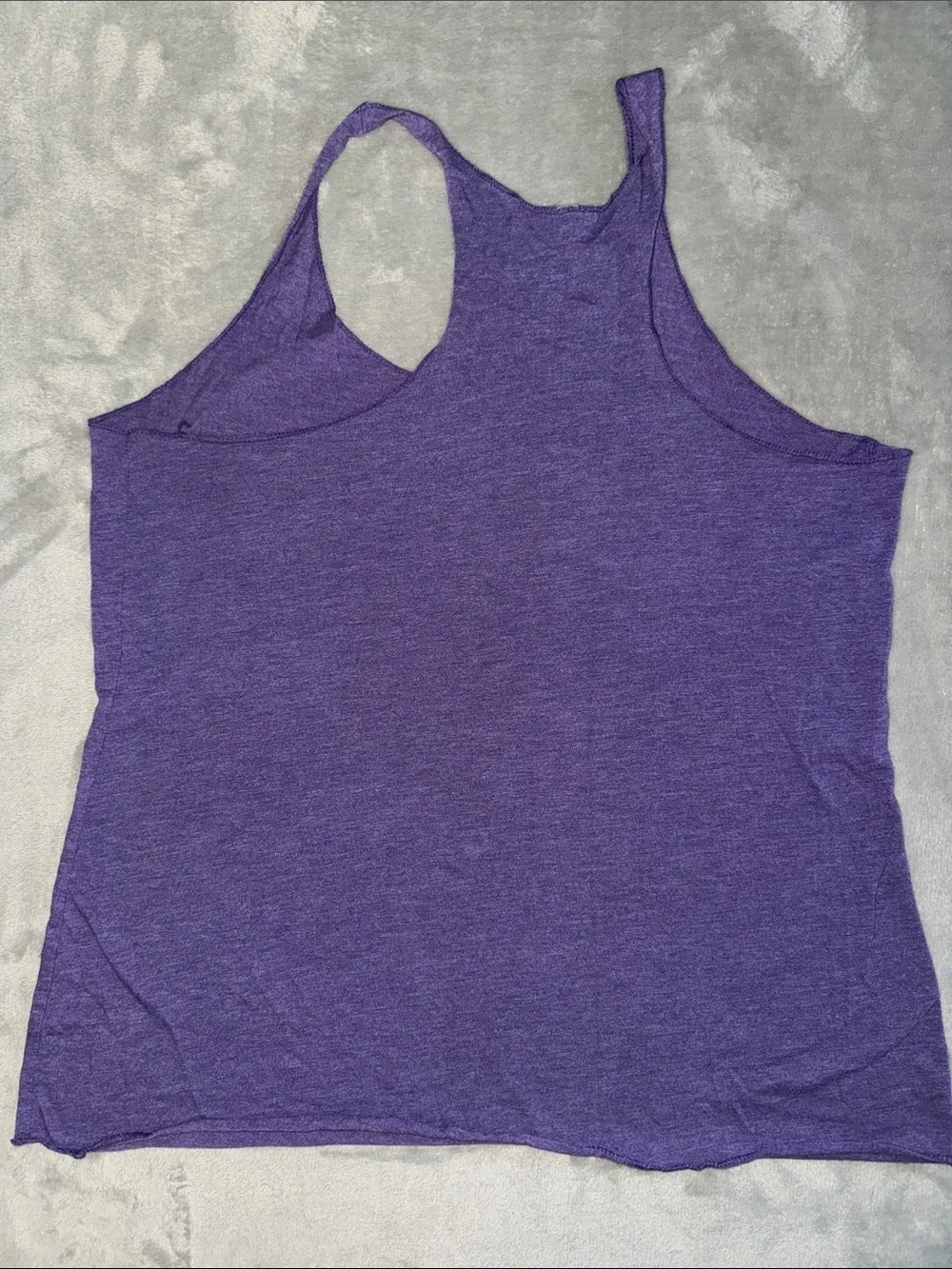 Purple Graphic Tank Top - 'Drink Some Coffee'